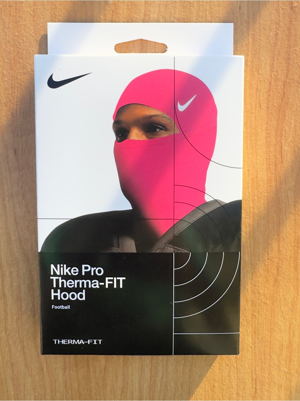 Nike Therma-FIT Hood ski mask- Bright Pink